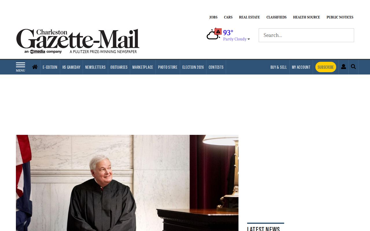 Kanawha County Charleston Gazette-Mail crime news source page